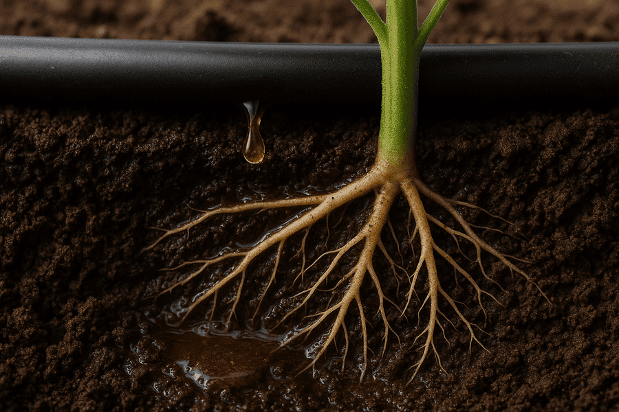 Efisiensi irigasi tanaman