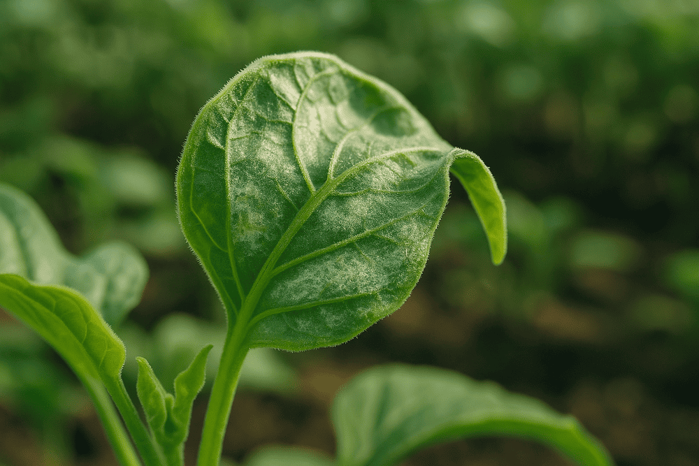 Gejala thrips pada daun