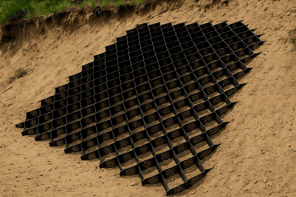 Landai dengan penyangga