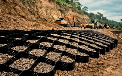 Teknologi Geocell Sebagai Solusi  Mitigasi Gempa untuk Stabilisasi Lereng dan Penguatan Tanah
