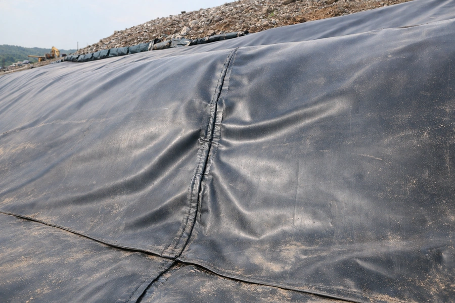 Kerusakan liner lereng