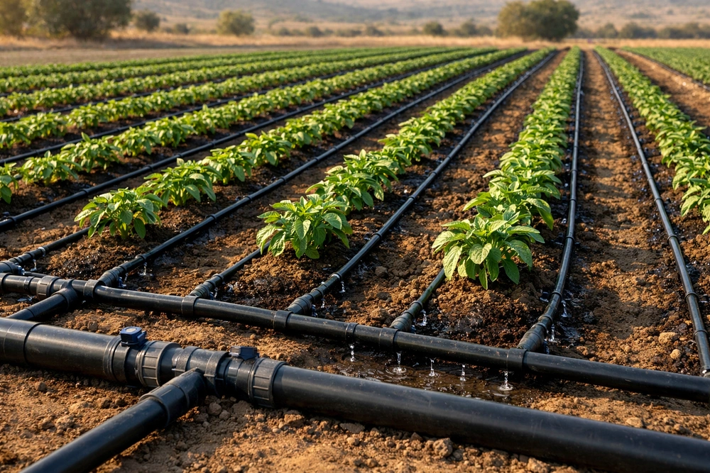 Irigasi tetes modern