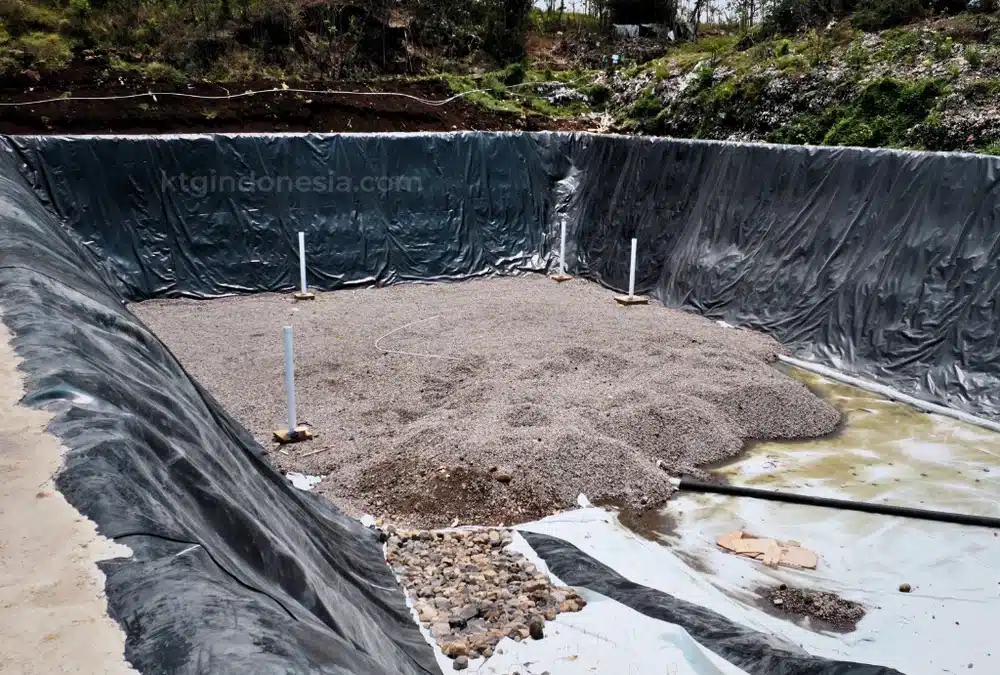 Menghitung kebutuhan liner geomembrane
