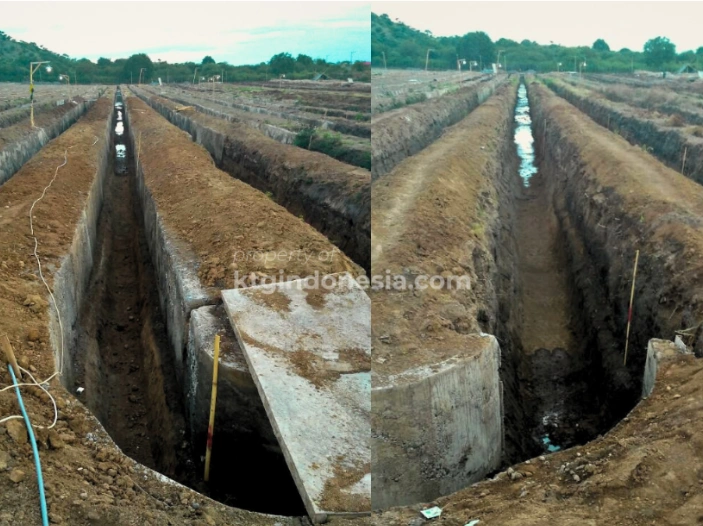 Proses konstruksi bendungan