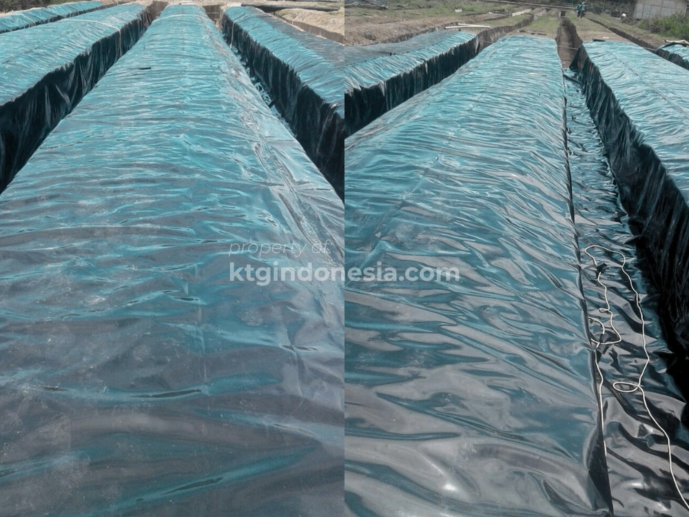 Tahapan implementasi geomembrane